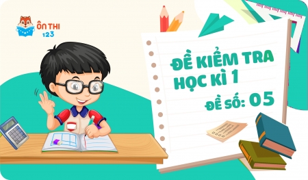 Đề kiểm tra học kì I - Toán 9 (Đề số 5)