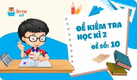 Đề kiểm tra học kì II - Toán 6 (Đề số 10)