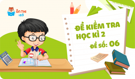 Đề kiểm tra học kì II - Toán 6 (Đề số 6)